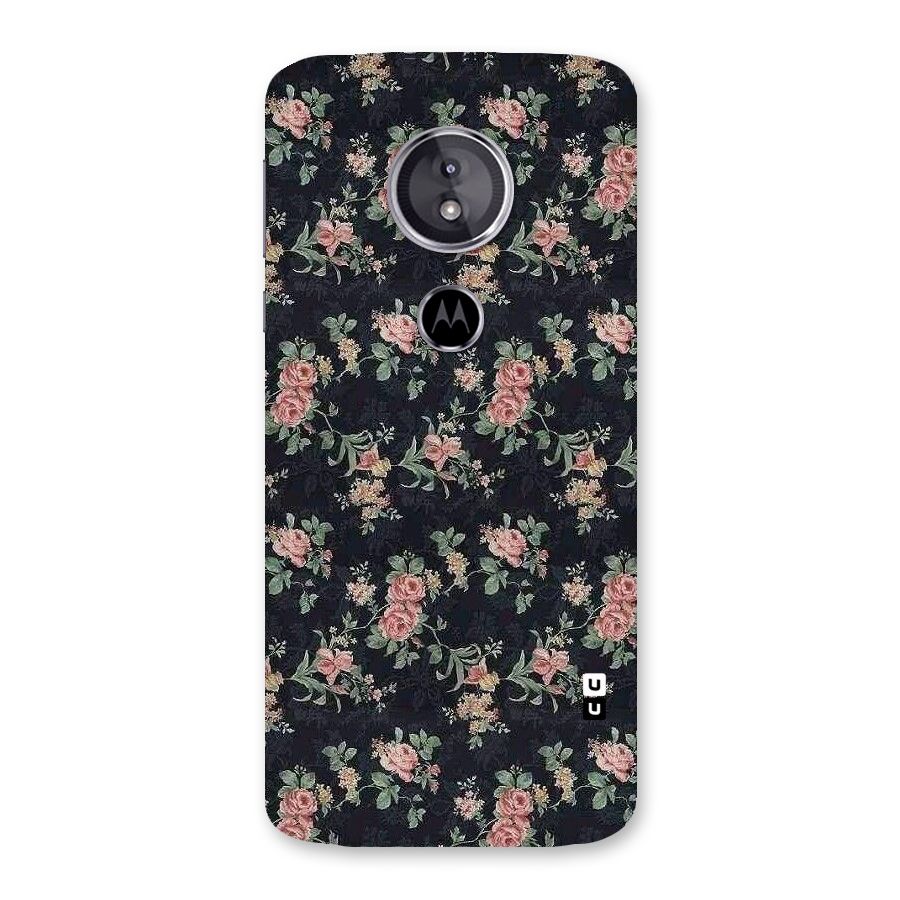 Bloom Black Back Case for Moto E5