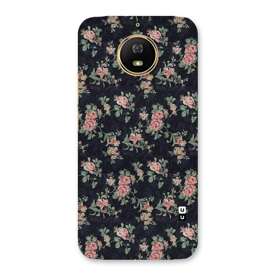 Bloom Black Back Case for Moto G5s
