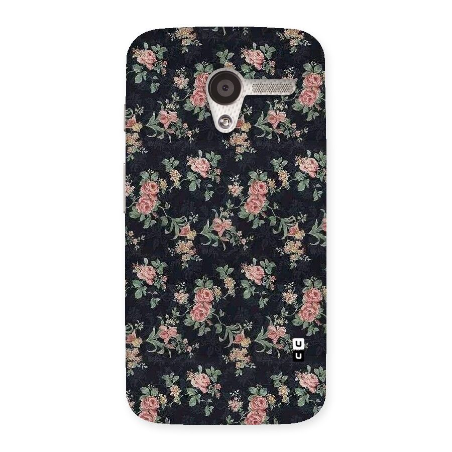 Bloom Black Back Case for Moto X