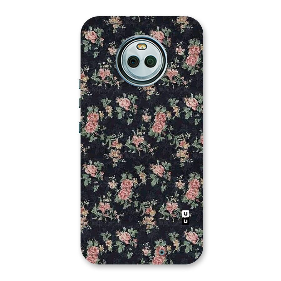 Bloom Black Back Case for Moto X4