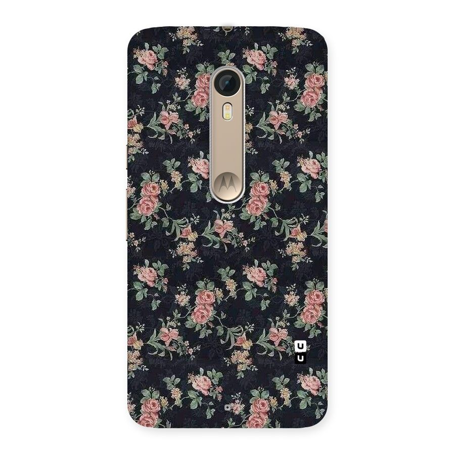 Bloom Black Back Case for Motorola Moto X Style
