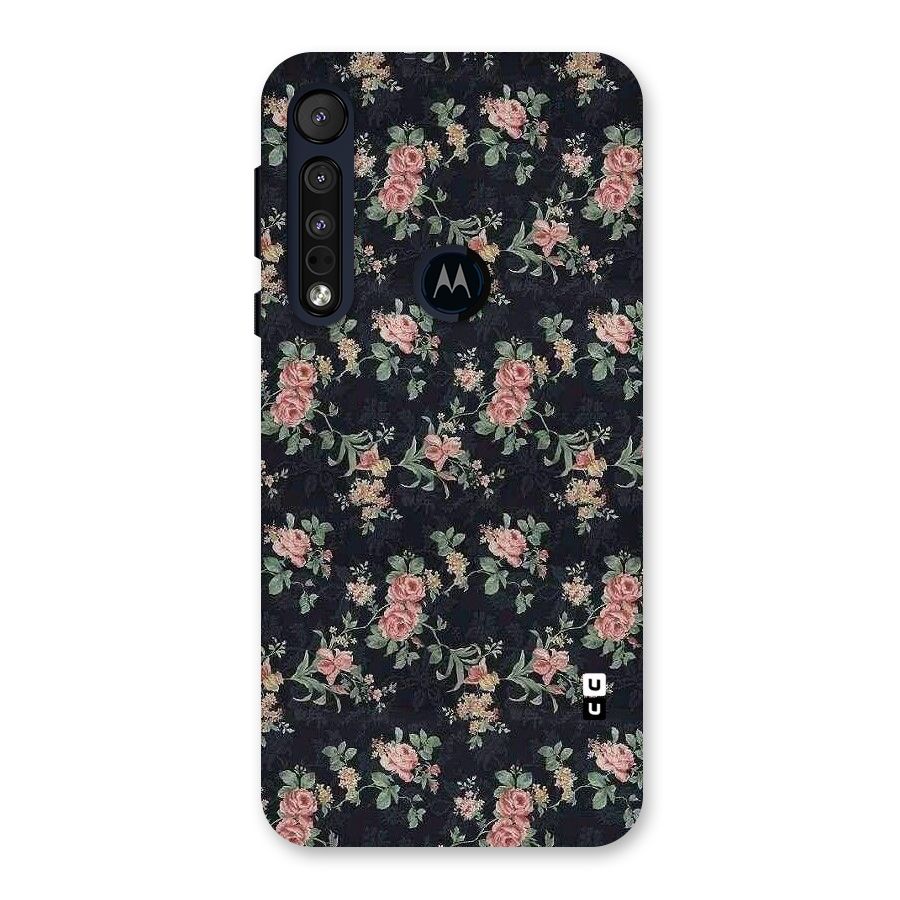 Bloom Black Back Case for Motorola One Macro