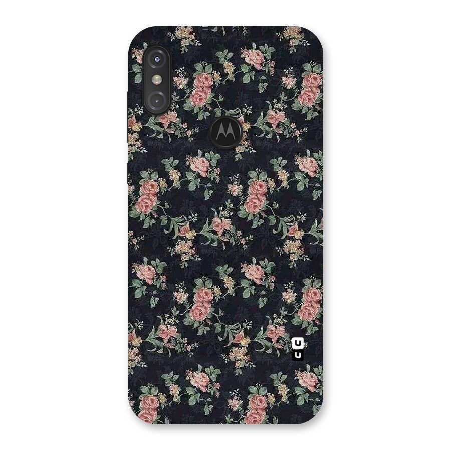 Bloom Black Back Case for Motorola One Power