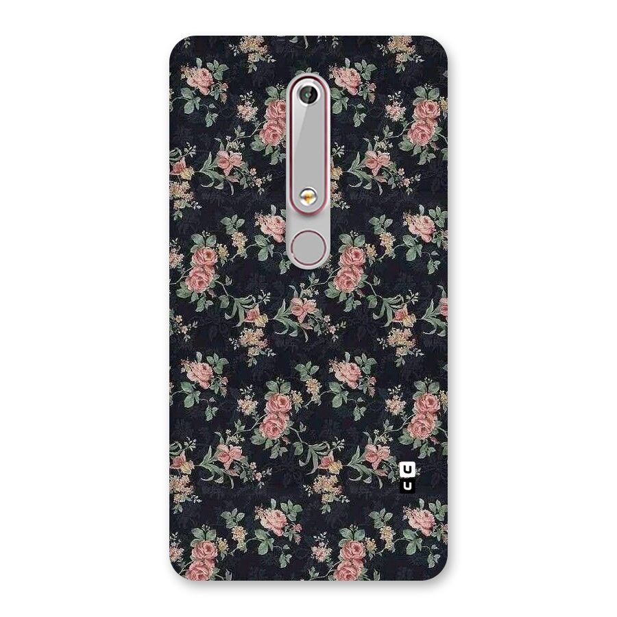Bloom Black Back Case for Nokia 6.1