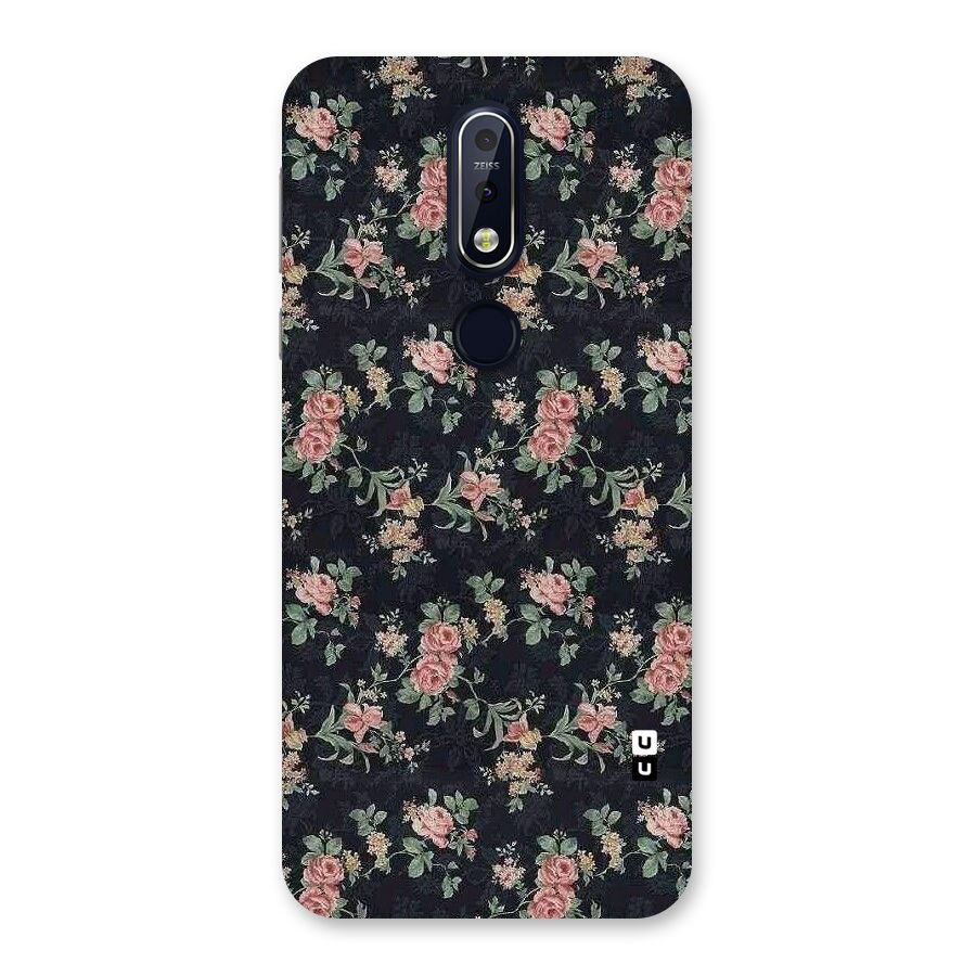 Bloom Black Back Case for Nokia 7.1
