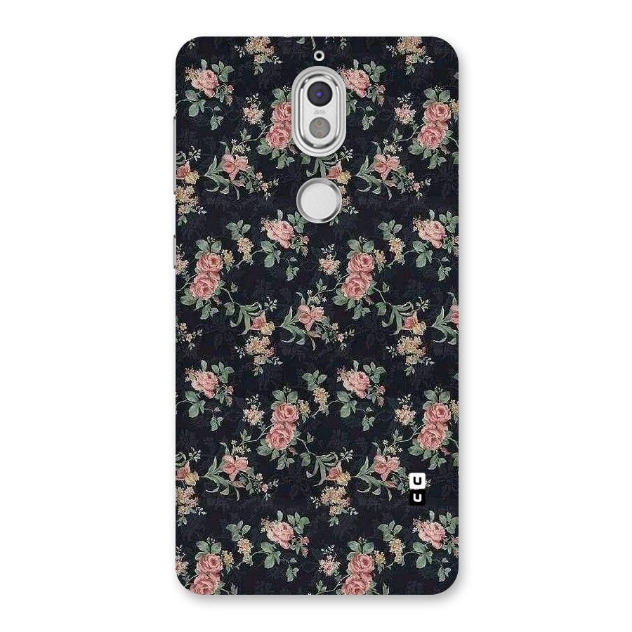 Bloom Black Back Case for Nokia 7