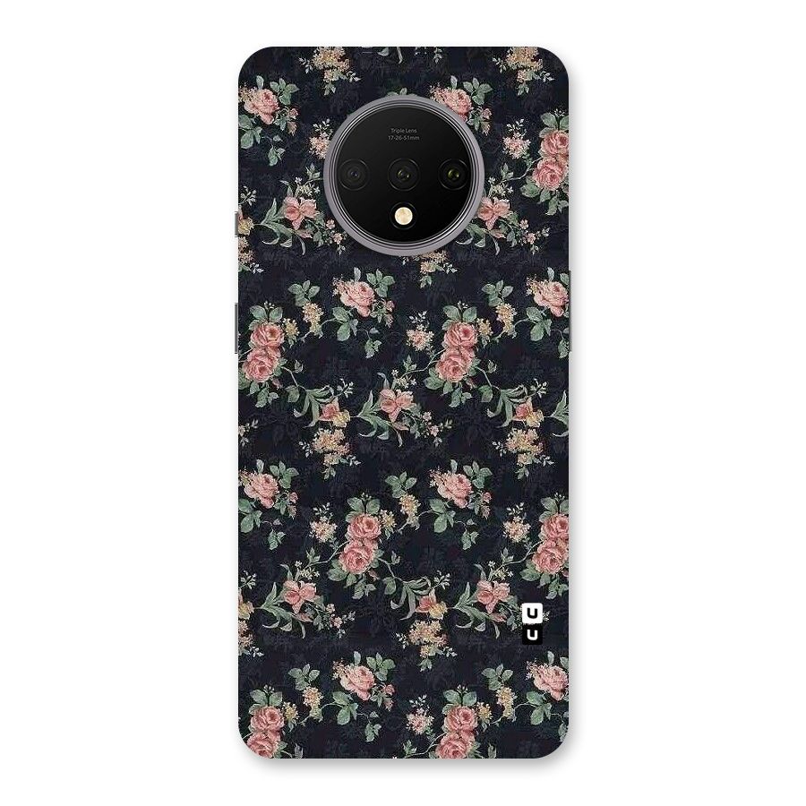 Bloom Black Back Case for OnePlus 7T