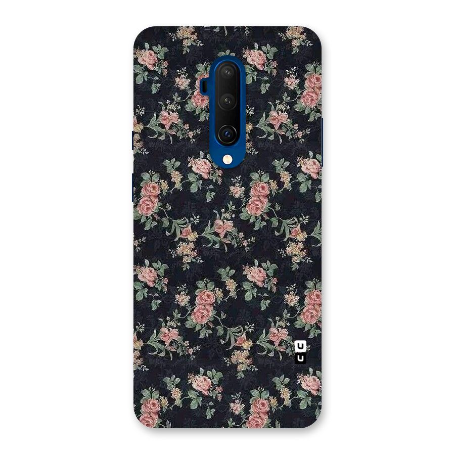 Bloom Black Back Case for OnePlus 7T Pro