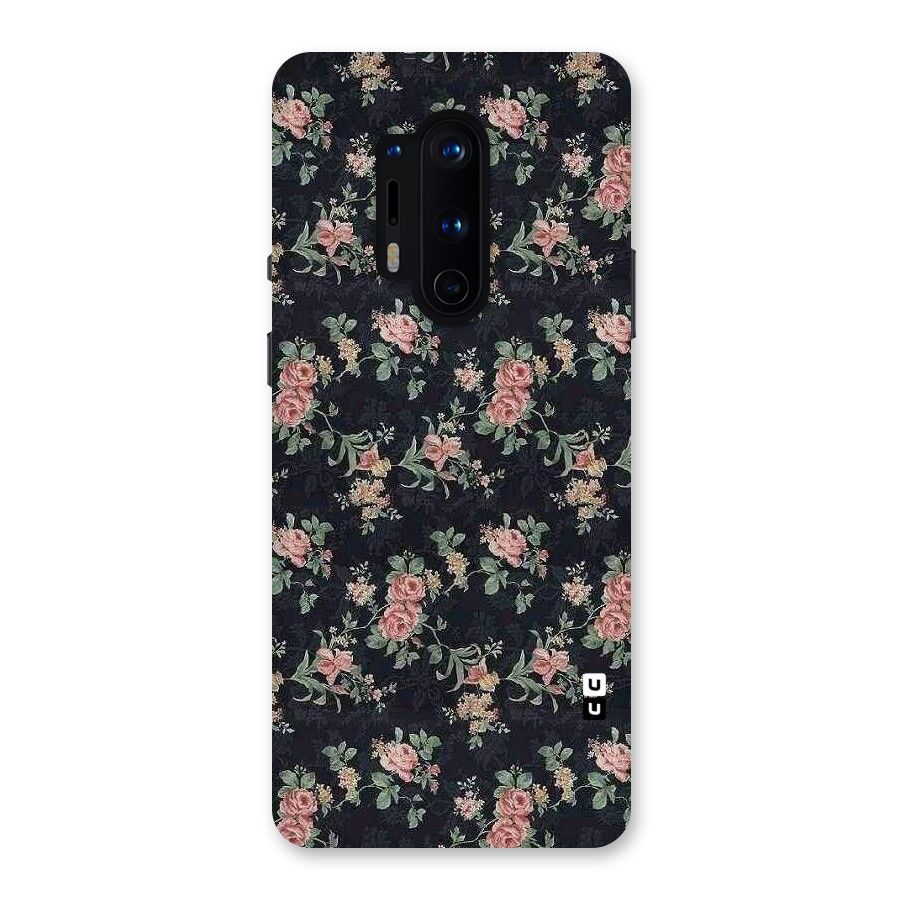 Bloom Black Back Case for OnePlus 8 Pro