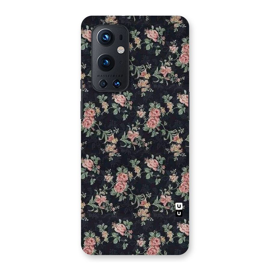Bloom Black Back Case for OnePlus 9 Pro