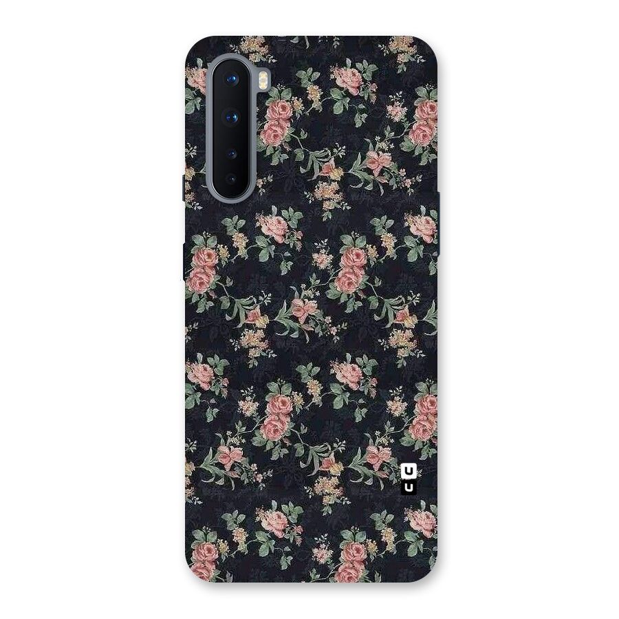 Bloom Black Back Case for OnePlus Nord