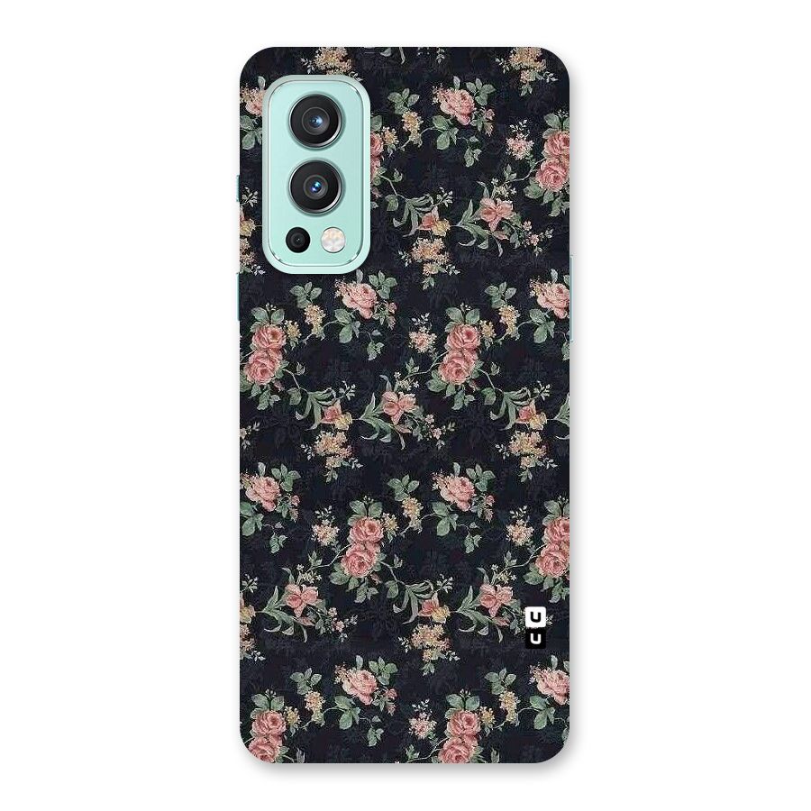 Bloom Black Back Case for OnePlus Nord 2 5G