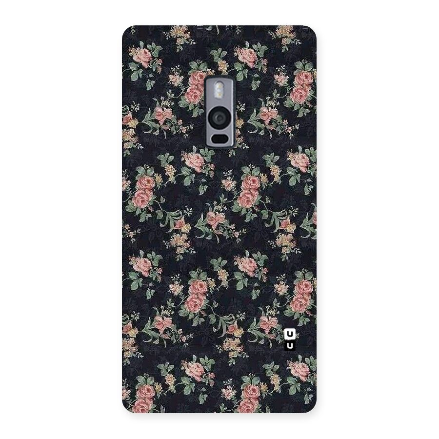 Bloom Black Back Case for OnePlus Two