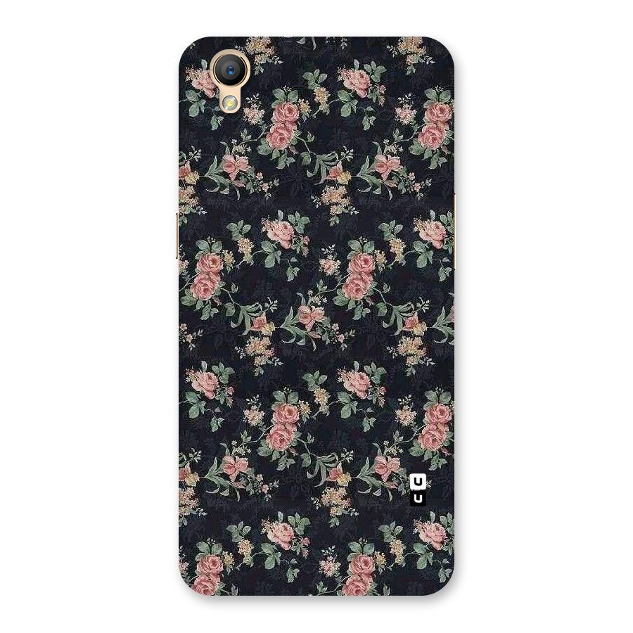 Bloom Black Back Case for Oppo A37