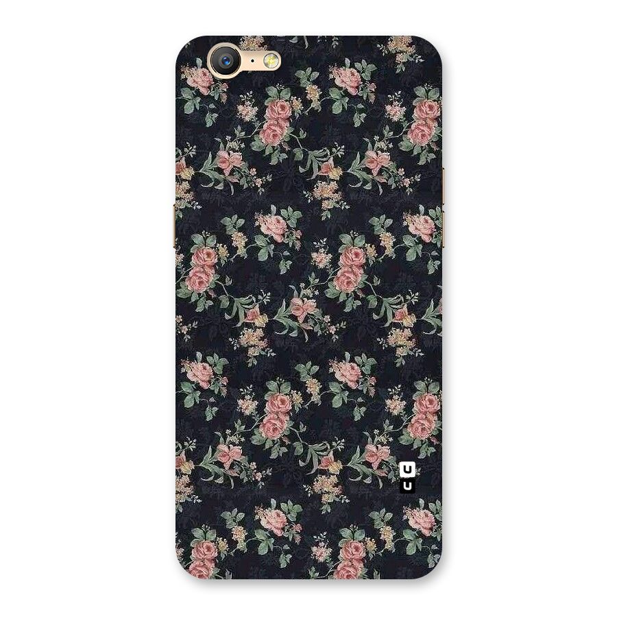 Bloom Black Back Case for Oppo A39
