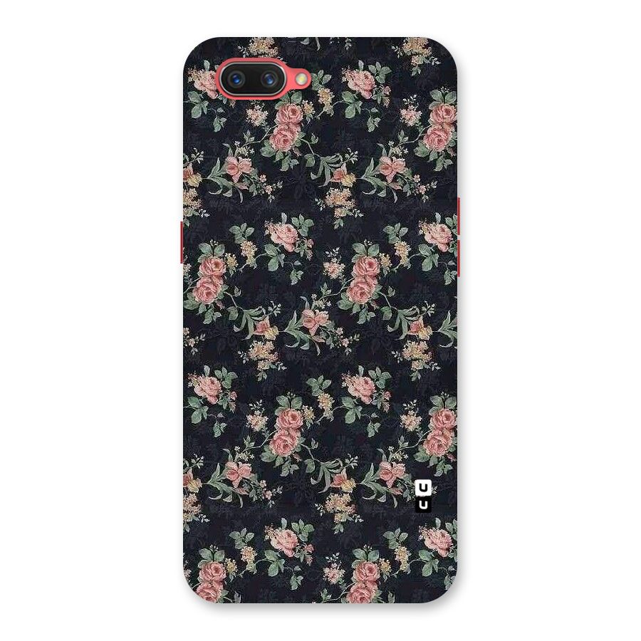 Bloom Black Back Case for Oppo A3s