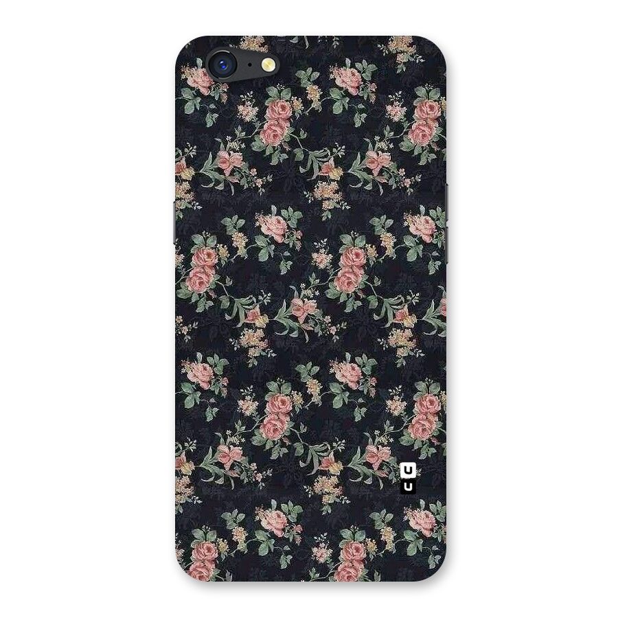 Bloom Black Back Case for Oppo A71