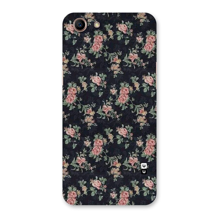Bloom Black Back Case for Oppo A83 (2018)