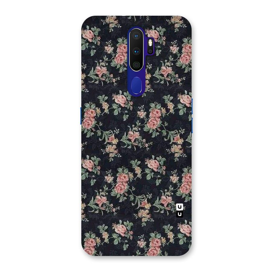 Bloom Black Back Case for Oppo A9 (2020)