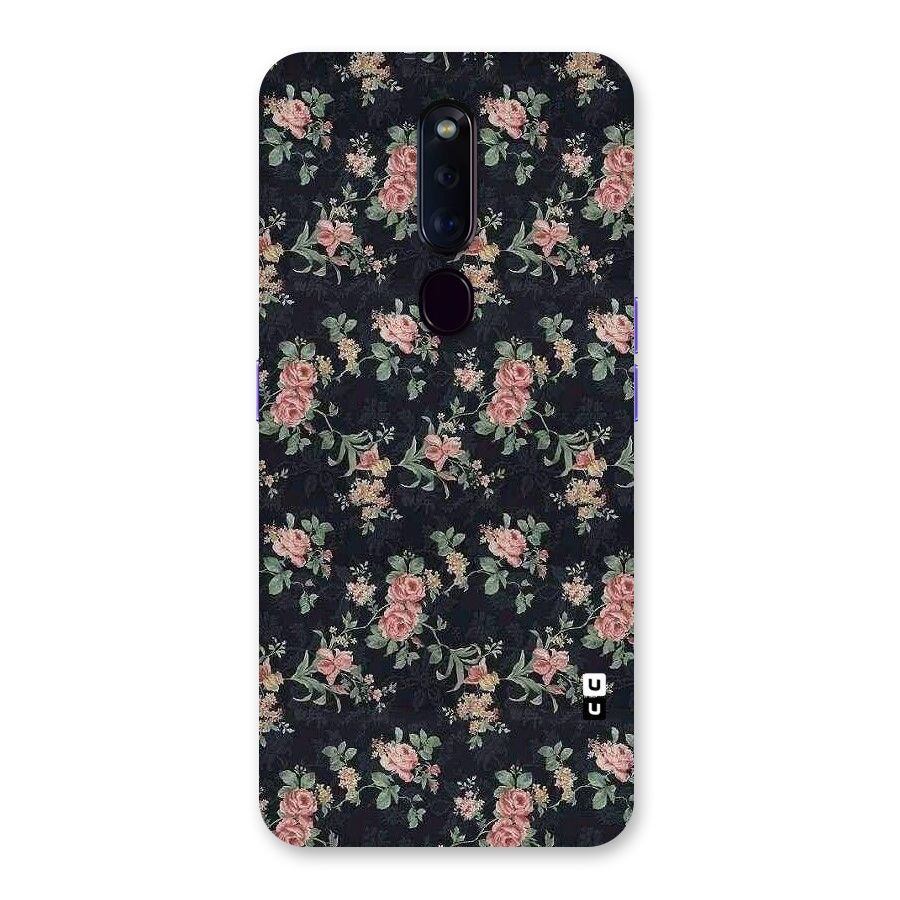 Bloom Black Back Case for Oppo F11 Pro