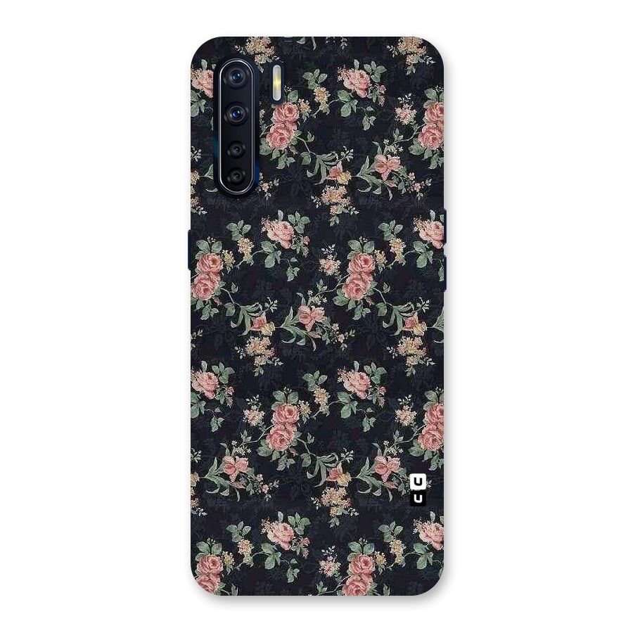 Bloom Black Back Case for Oppo F15