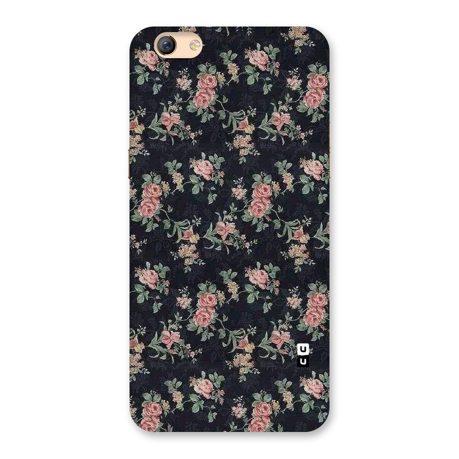Bloom Black Back Case for Oppo F3 Plus