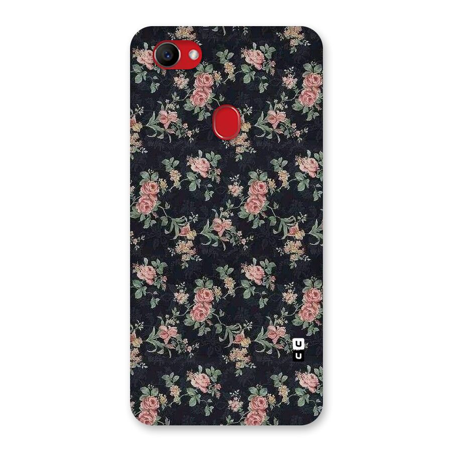 Bloom Black Back Case for Oppo F7