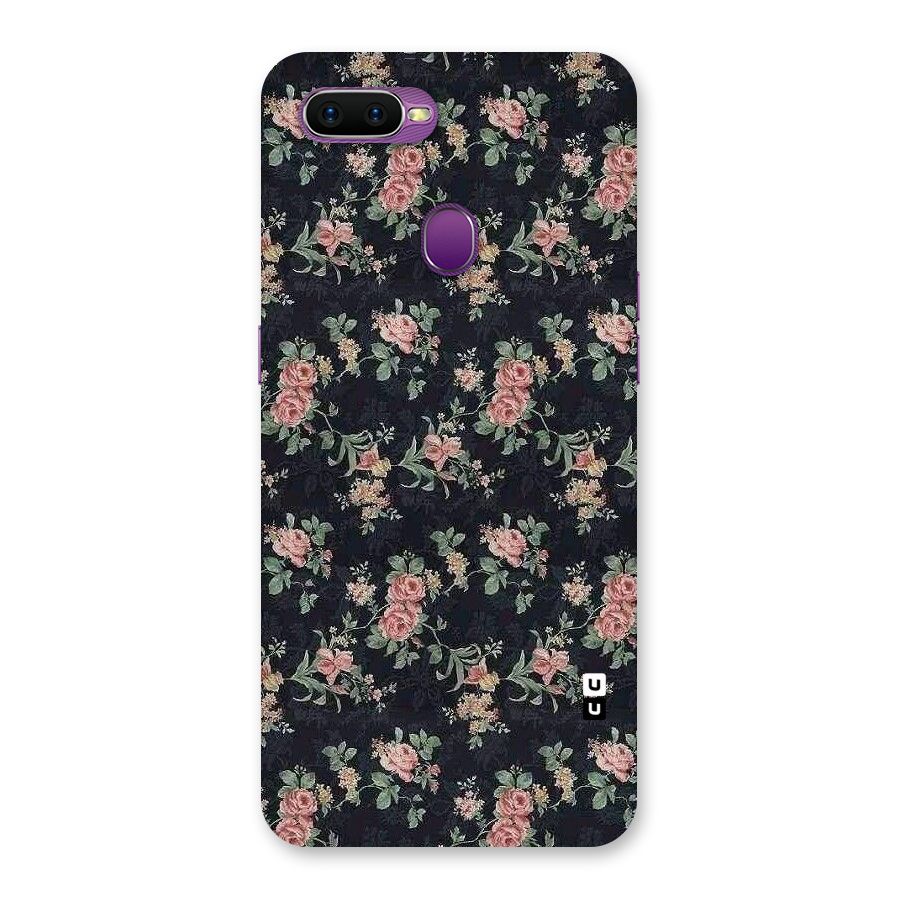 Bloom Black Back Case for Oppo F9