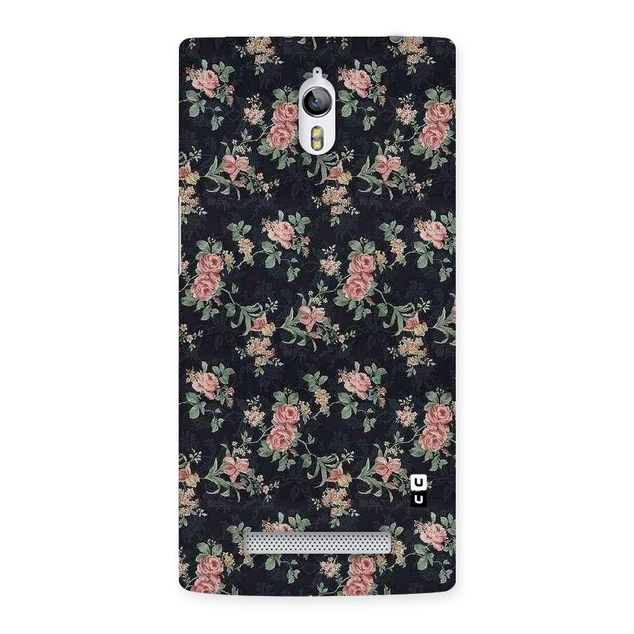 Bloom Black Back Case for Oppo Find 7