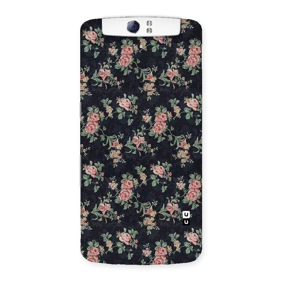 Bloom Black Back Case for Oppo N1