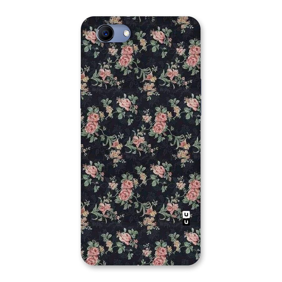 Bloom Black Back Case for Oppo Realme 1