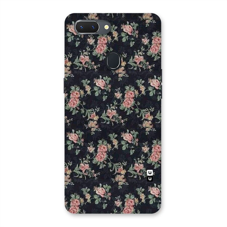 Bloom Black Back Case for Oppo Realme 2