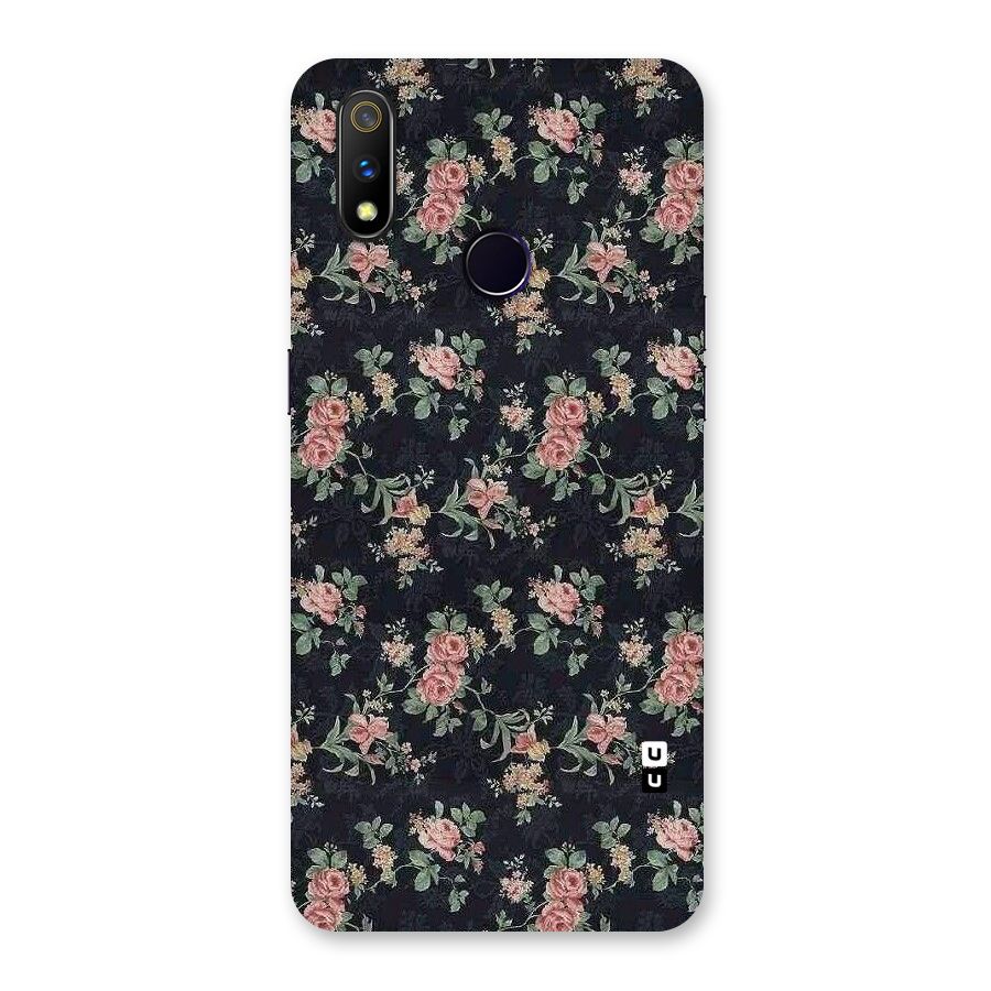 Bloom Black Back Case for Realme 3 Pro