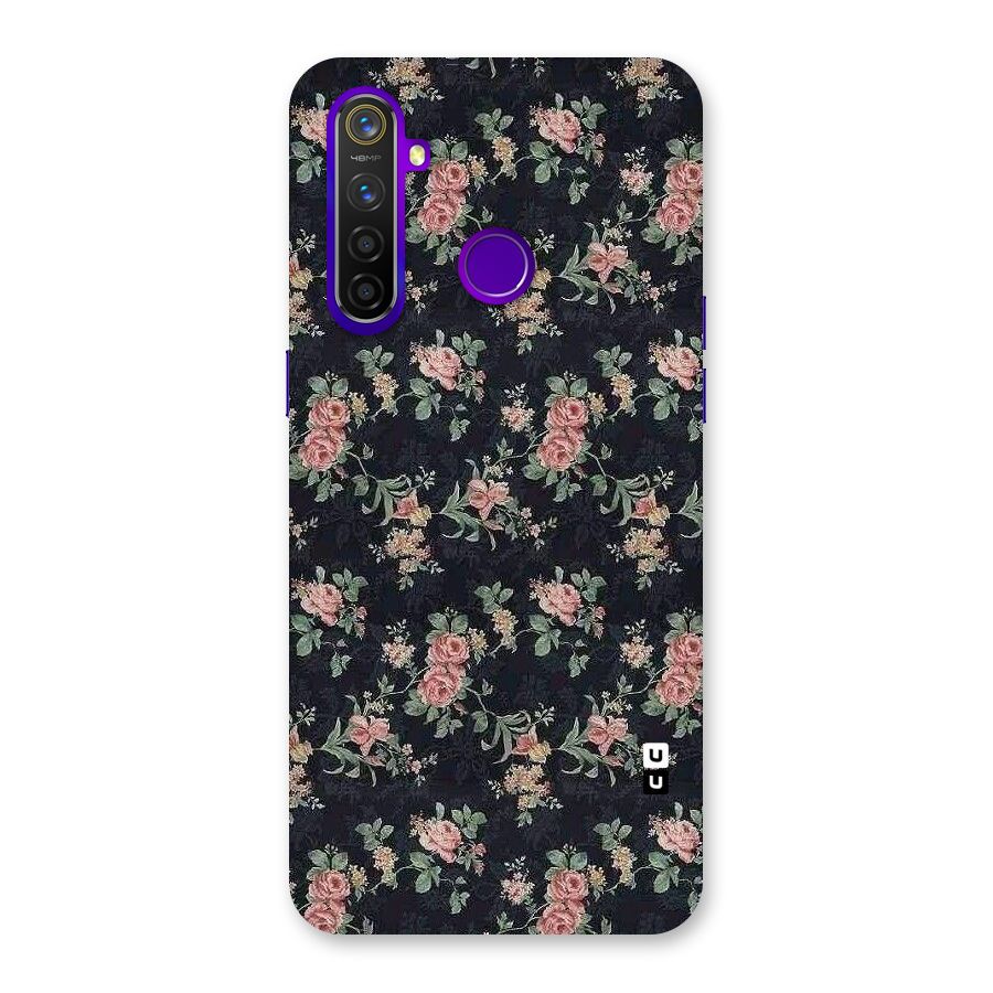 Bloom Black Back Case for Realme 5 Pro
