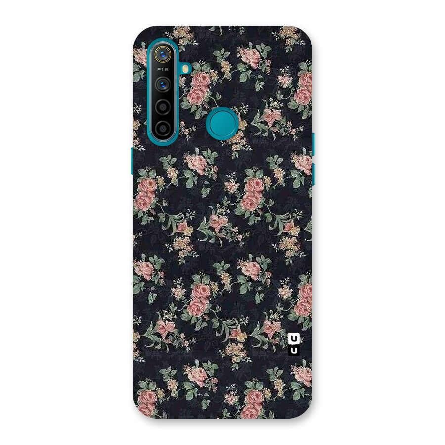 Bloom Black Back Case for Realme 5i