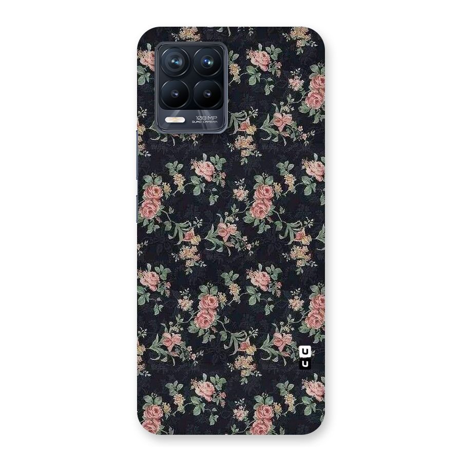 Bloom Black Back Case for Realme 8 Pro