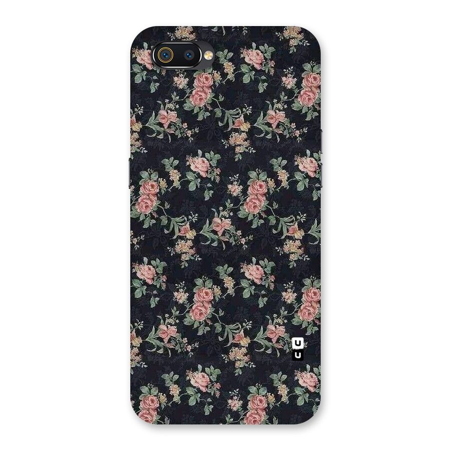 Bloom Black Back Case for Realme C2