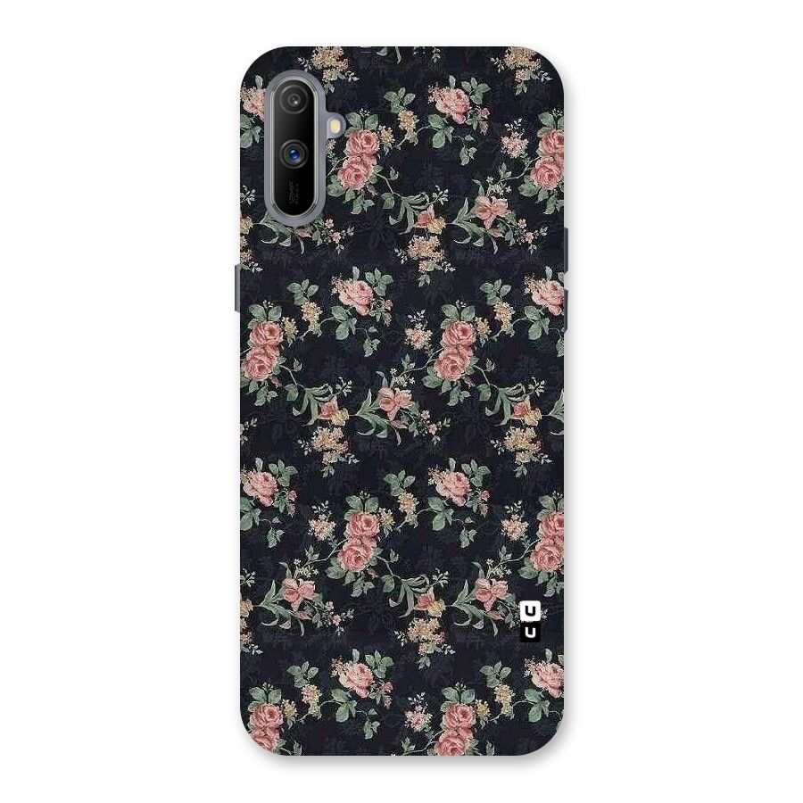 Bloom Black Back Case for Realme C3