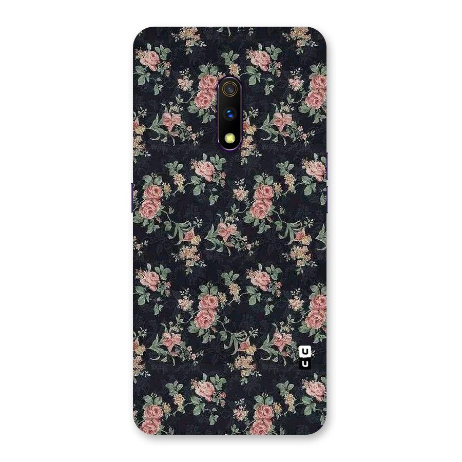 Bloom Black Back Case for Realme X