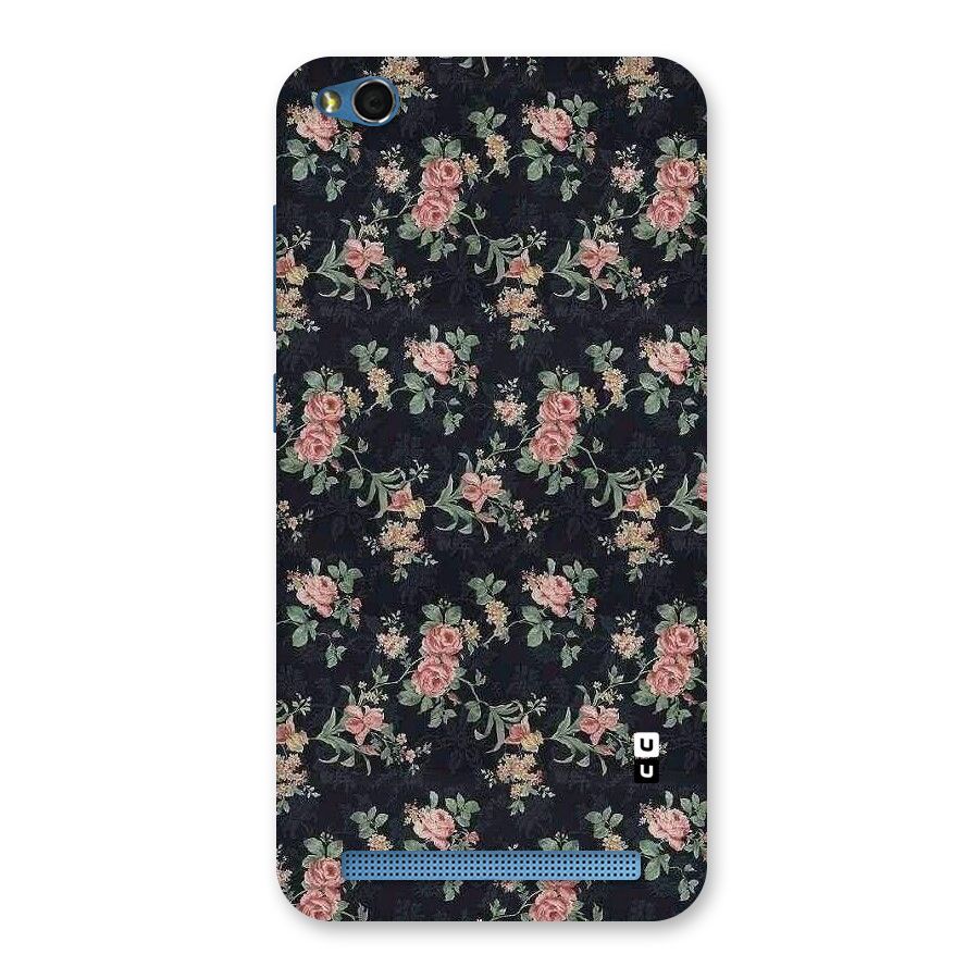 Bloom Black Back Case for Redmi 5A