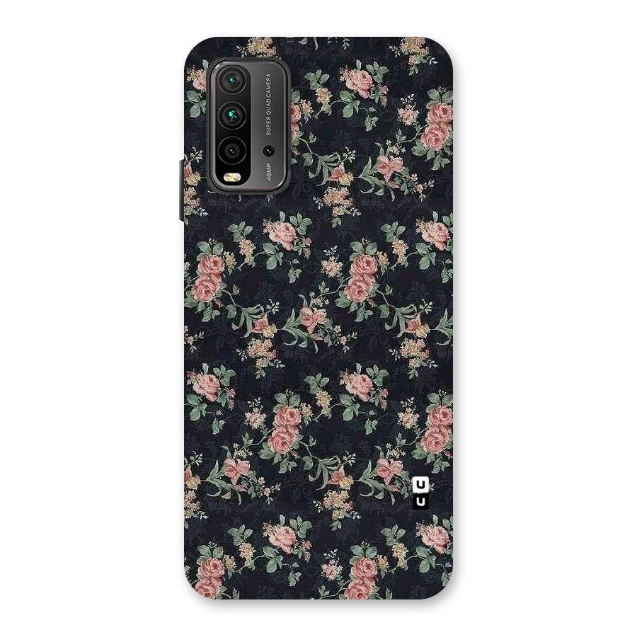 Bloom Black Back Case for Redmi 9 Power