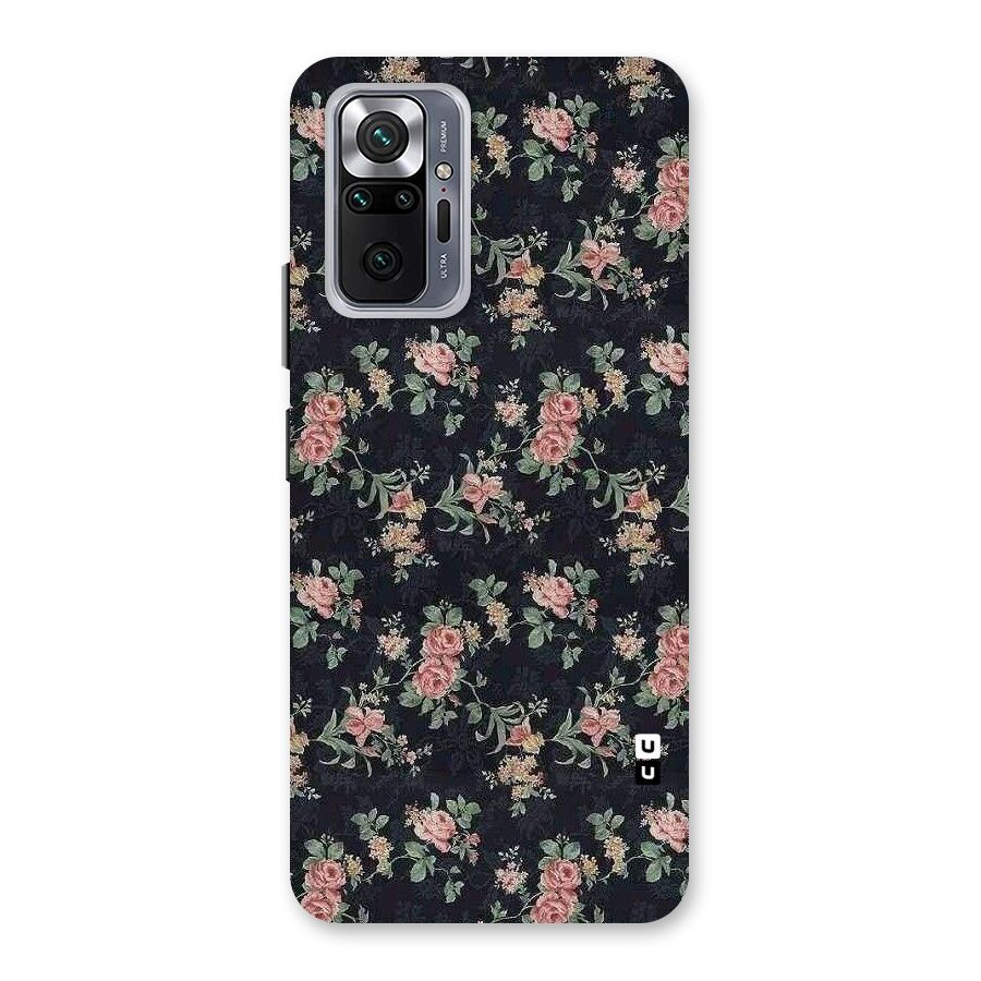 Bloom Black Back Case for Redmi Note 10 Pro Max