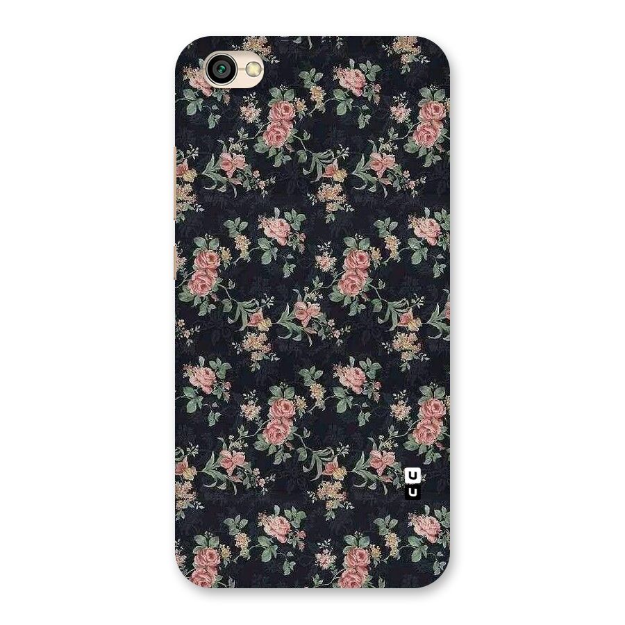 Bloom Black Back Case for Redmi Y1 Lite