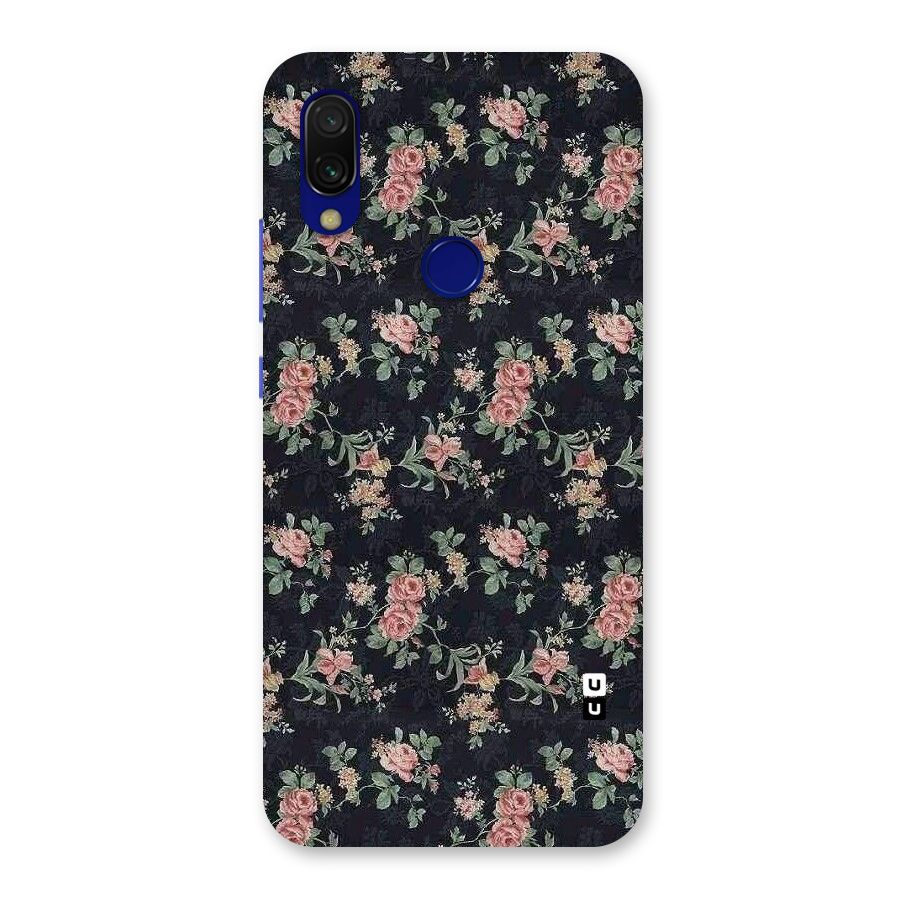 Bloom Black Back Case for Redmi Y3