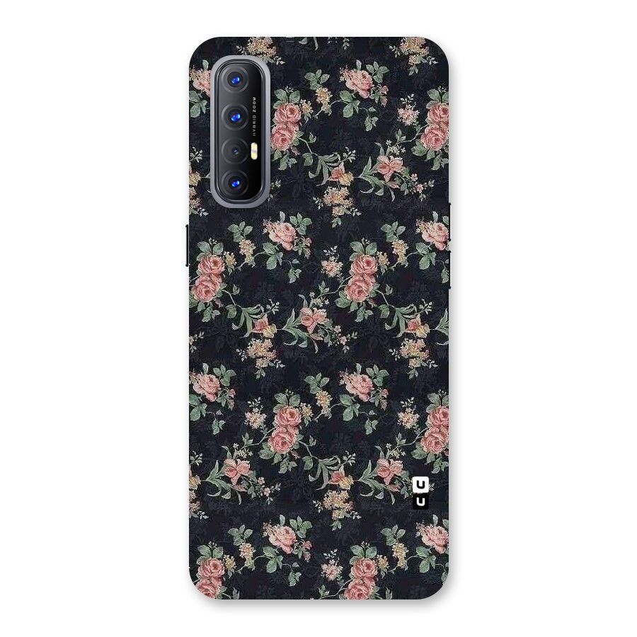 Bloom Black Back Case for Reno3 Pro