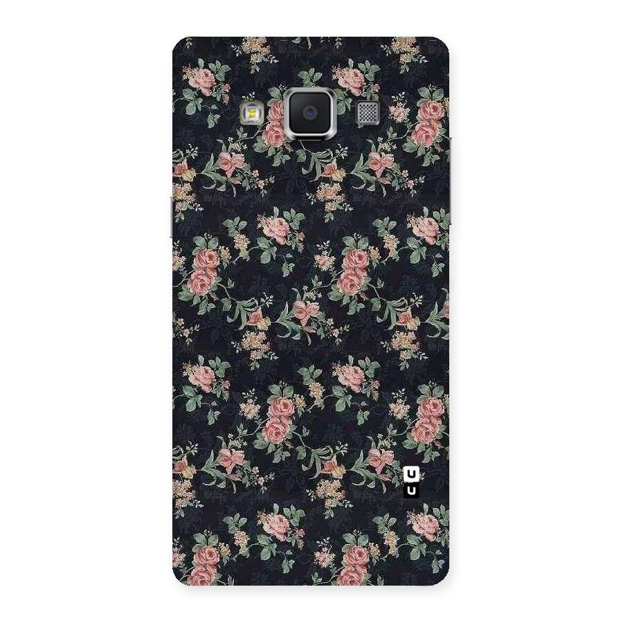 Bloom Black Back Case for Samsung Galaxy A5