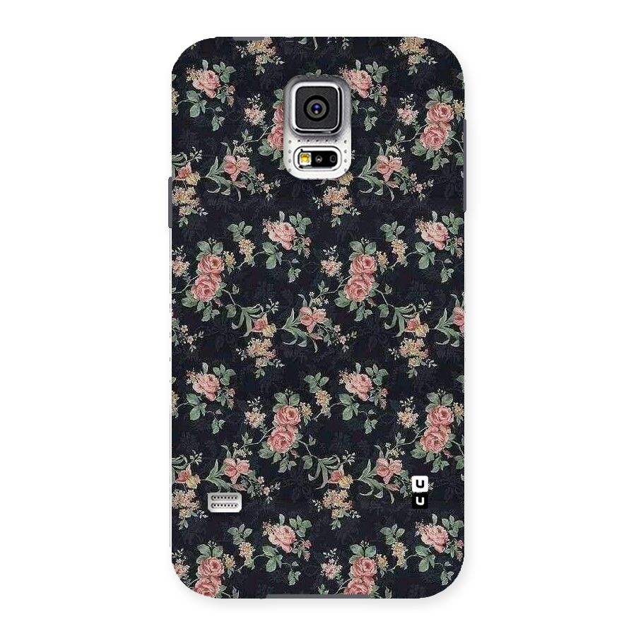 Bloom Black Back Case for Samsung Galaxy S5