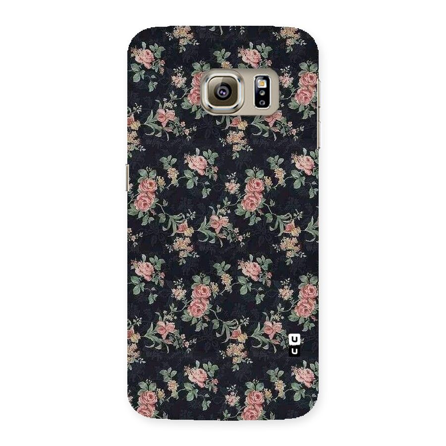 Bloom Black Back Case for Samsung Galaxy S6 Edge