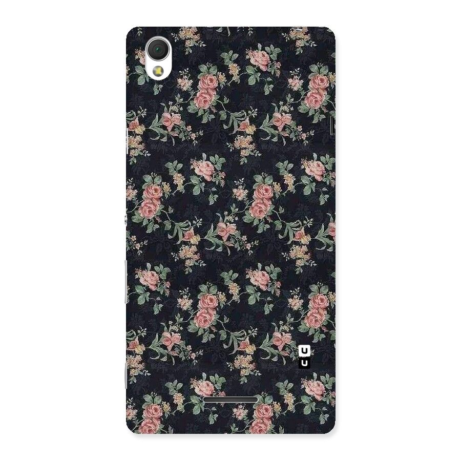 Bloom Black Back Case for Sony Xperia T3