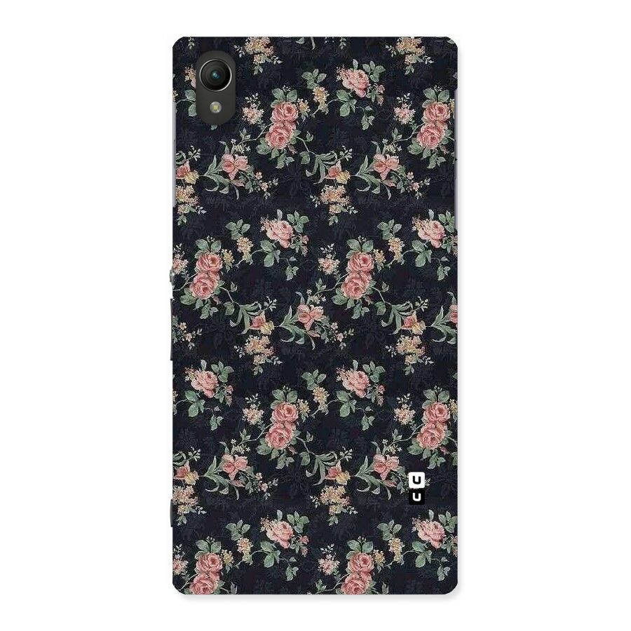 Bloom Black Back Case for Sony Xperia Z1
